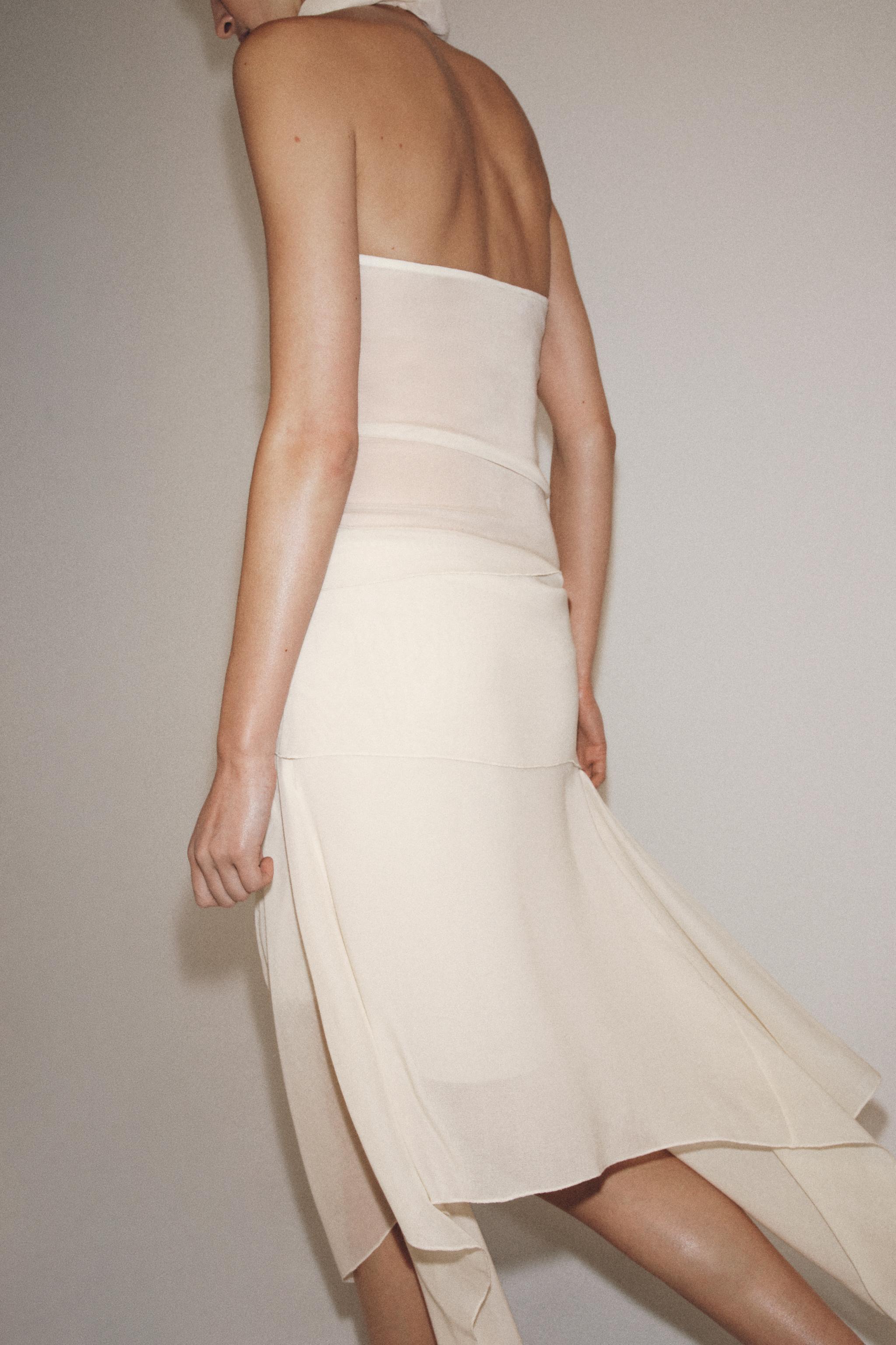 JUPE FLUIDE ASYMÉTRIQUE